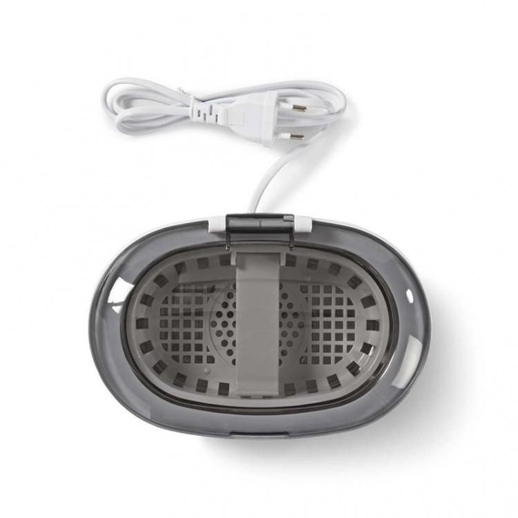 Nedis Ultraäänipuhdistin | Verkkovirtakäyttöinen | 230 V AC 50 Hz | 0.6 l | Valkoinen