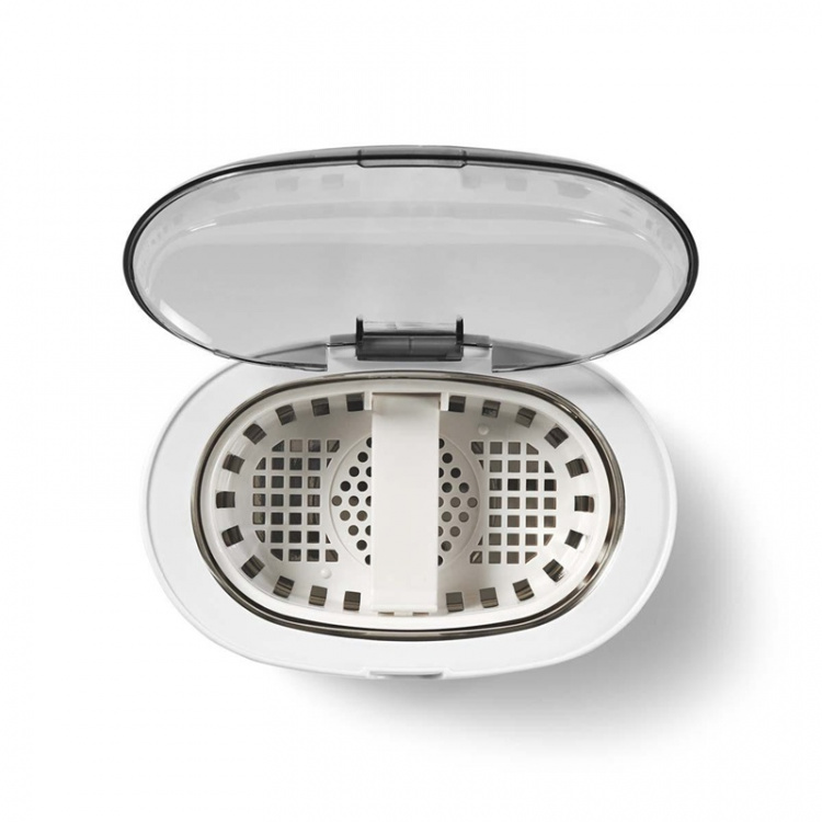 Nedis Ultraäänipuhdistin | Verkkovirtakäyttöinen | 230 V AC 50 Hz | 0.6 l | Valkoinen