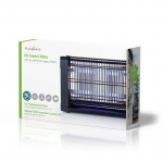 Nedis Hyttysvaloansa | 16 W | Lampun tyyppi: F8T5/BL | Vaikutusetäisyys: 50 m² | Musta