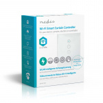 Nedis SmartLife Seinäkytkin | Päivänvarjo / Sulkija / Verho | Seinäkiinnitys | 300 W | Android™ / IOS | Lasi | Valkoinen Nedis SmartLife Seinäkytkin | Päivänvarjo / Sulkija / Verho | Seinäkiinnitys | 300 W | Android™ / IOS | Lasi | Valkoinen