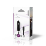 Nedis Autolaturi | 15 W | 1x 3.0 A | Lähtöliitäntöjen määrä: 1 | USB-C™ (kiinteä) Kaapeli | 1.00 m | Single Voltage Output Nedis Autolaturi | 15 W | 1x 3.0 A | Lähtöliitäntöjen määrä: 1 | USB-C™ (kiinteä) Kaapeli | 1.00 m | Single Voltage Output