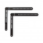 Nedis Soundbar-teline | Sopii käytettäväksi: Yleismalli | Kiinnitetään TV:hen | 10 kg | Käännettävä | Teräs | Musta Nedis Soundbar-teline | Sopii käytettäväksi: Yleismalli | Kiinnitetään TV:hen | 10 kg | Käännettävä | Teräs | Musta