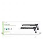 Nedis Soundbar-teline | Sopii käytettäväksi: Yleismalli | Kiinnitetään TV:hen | 15 kg | Kiinteä | Teräs | Musta Nedis Soundbar-teline | Sopii käytettäväksi: Yleismalli | Kiinnitetään TV:hen | 15 kg | Kiinteä | Teräs | Musta