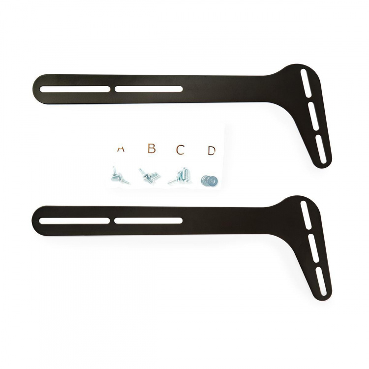 Nedis Soundbar-teline | Sopii käytettäväksi: Yleismalli | Kiinnitetään TV:hen | 15 kg | Kiinteä | Teräs | Musta Nedis Soundbar-teline | Sopii käytettäväksi: Yleismalli | Kiinnitetään TV:hen | 15 kg | Kiinteä | Teräs | Musta