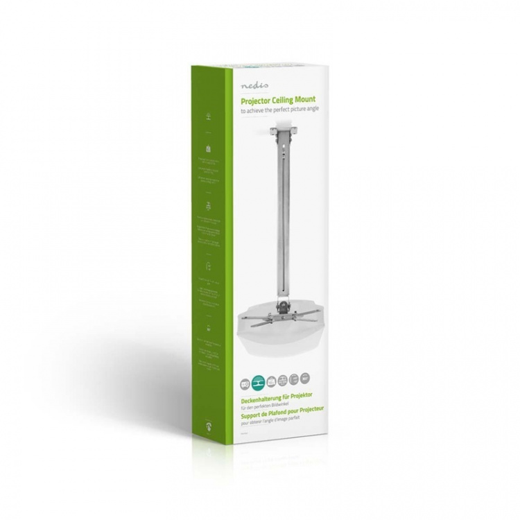 Nedis Projektoriteline | Täysin Säädettävä | 10 kg | Käänneltävä | Kallistettava | Teräs | Hopea Nedis Projektoriteline | Täysin Säädettävä | 10 kg | Käänneltävä | Kallistettava | Teräs | Hopea