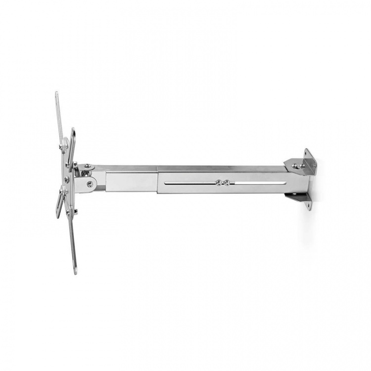 Nedis Projektoriteline | Täysin Säädettävä | 10 kg | Käänneltävä | Kallistettava | Teräs | Hopea Nedis Projektoriteline | Täysin Säädettävä | 10 kg | Käänneltävä | Kallistettava | Teräs | Hopea