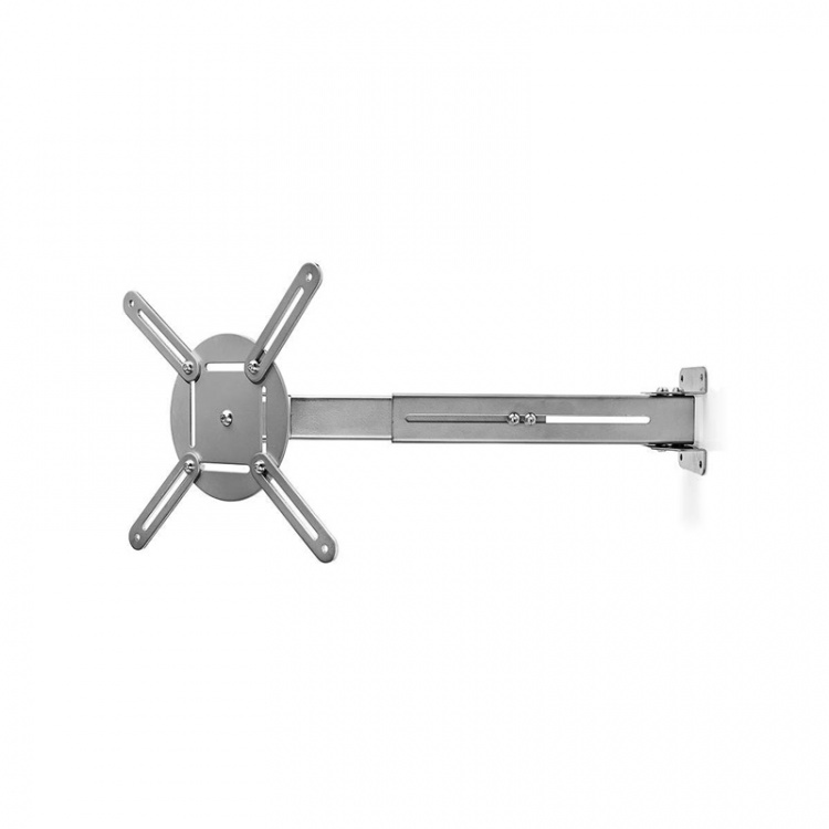 Nedis Projektoriteline | Täysin Säädettävä | 10 kg | Käänneltävä | Kallistettava | Teräs | Hopea Nedis Projektoriteline | Täysin Säädettävä | 10 kg | Käänneltävä | Kallistettava | Teräs | Hopea