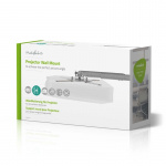 Nedis Projektoriteline | Täysin Säädettävä | 10 kg | Käänneltävä | Kallistettava | Teräs | Hopea Nedis Projektoriteline | Täysin Säädettävä | 10 kg | Käänneltävä | Kallistettava | Teräs | Hopea