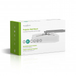 Nedis Projektoriteline | Täysin Säädettävä | 10 kg | Käänneltävä | Kallistettava | Teräs | Hopea Nedis Projektoriteline | Täysin Säädettävä | 10 kg | Käänneltävä | Kallistettava | Teräs | Hopea