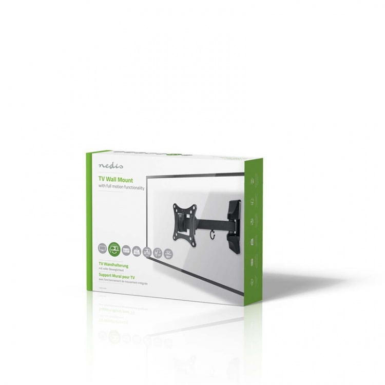 Nedis Täysin Säädettävä TV-Seinäteline | 23 - 55  Nedis Täysin Säädettävä TV-Seinäteline | 23 - 55