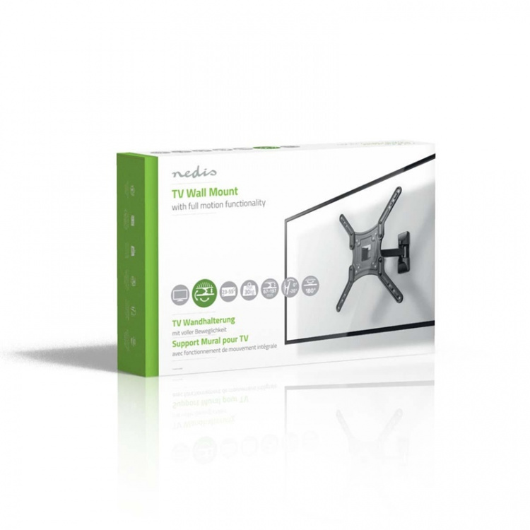 Nedis Täysin Säädettävä TV-Seinäteline | 37 - 70  Nedis Täysin Säädettävä TV-Seinäteline | 37 - 70