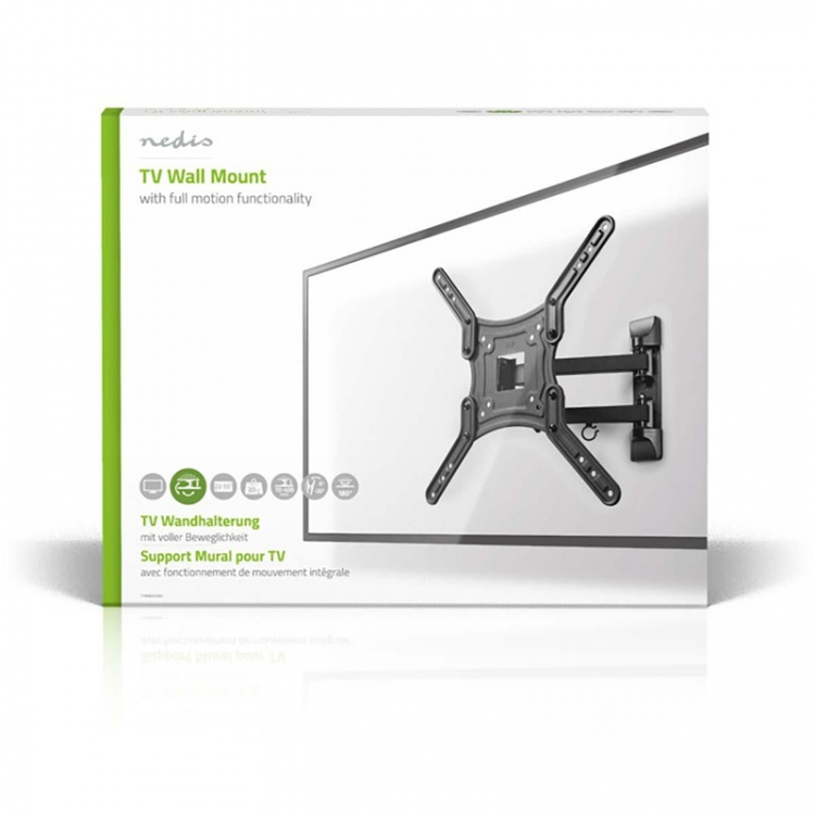 Nedis Täysin Säädettävä TV-Seinäteline | 23 - 55  Nedis Täysin Säädettävä TV-Seinäteline | 23 - 55