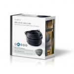 Nedis CCTV kaapeli | BNC / DC | 20.0 m | Pyöreä | PVC | Musta | Pakkaus