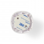 Nedis Savuvaroitin | Paristokäyttöinen | Pariston ikä jopa: 10 Vuotta | EN 14604 | Pysäytyspainikkeella | Testipainikkeella | 85 dB | ABS-Muovi | Valkoinen