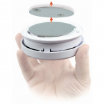 Nedis Ilmaisimen kiinnitys | Halkaisija: 70 mm | Magneettinen | Kiinnitysteippi | Hopea