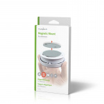 Nedis Ilmaisimen kiinnitys | Halkaisija: 70 mm | Magneettinen | Kiinnitysteippi | Hopea