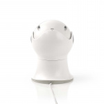 Nedis SmartLife Ulkokamera | Full HD 1080p | Kääntö/kallistus | IP65 | Pilvipalvelutallennus (valinnainen) / Sisäinen 16GB | 12 V DC | Liiketunnistimella | Yökuvaus | Valkoinen