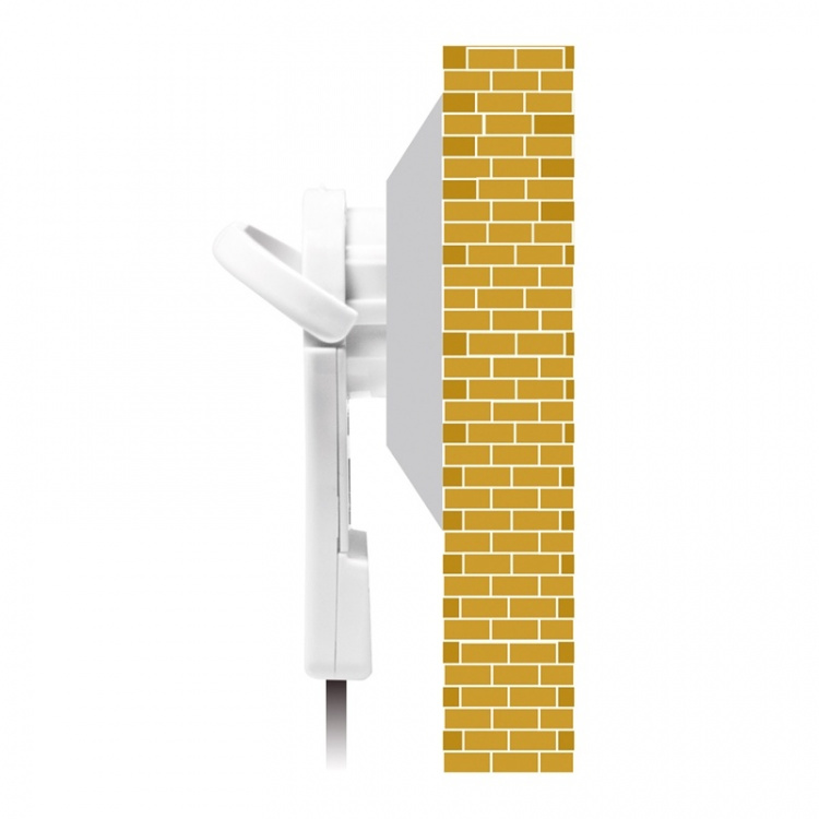 LogiLink Platt stickpropp Jordad