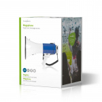 Nedis Megafoni | Maksimi alue: 1500 m | Maksimi Äänenvoimakkuuden Säätö: 120 dB | Irroitettava Mikrofoni | Sisäänrakennettu sireeni | Olkahihna | Sininen / Valkoinen Nedis Megafoni | Maksimi alue: 1500 m | Maksimi Äänenvoimakkuuden Säätö: 120 dB | Irroitettava Mikrofoni | Sisäänrakennettu sireeni | Olkahihna | Sininen / Valkoinen