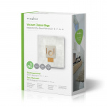 Nedis Pölypussi | 12 kpl | Mikrokuitu | Eniten myyty: Bosch / Siemens | Valkoinen