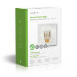 Nedis Pölypussi | 12 kpl | Mikrokuitu | Eniten myyty: Bosch / Siemens | Valkoinen