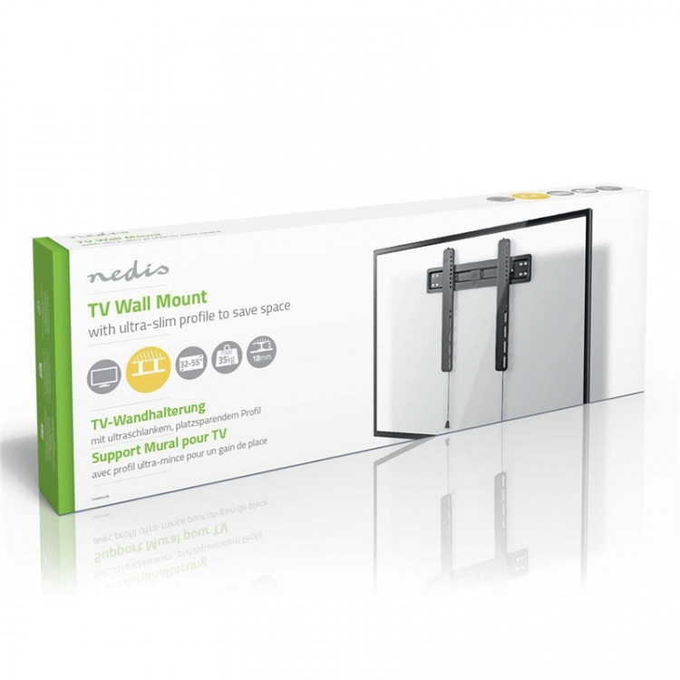 Nedis Kiinteä TV-Seinäteline | 32 - 55  Nedis Kiinteä TV-Seinäteline | 32 - 55