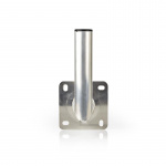 Nedis Antennikiinnike Seinään | Etäisyys seinästä: 150 mm | Puristushalkaisija: 50 mm | Astian maksimikoko: 100 cm | Alumiini | Hopea