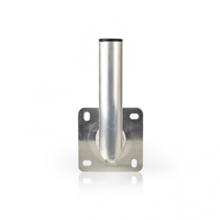 Nedis Antennikiinnike Seinään | Etäisyys seinästä: 150 mm | Puristushalkaisija: 50 mm | Astian maksimikoko: 100 cm | Alumiini | Hopea