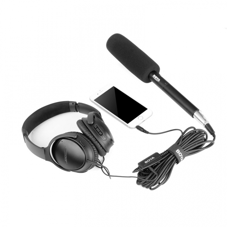 BOYA Mikrofoni adapteri BY-BCA6 XLR-3,5mm TRRS