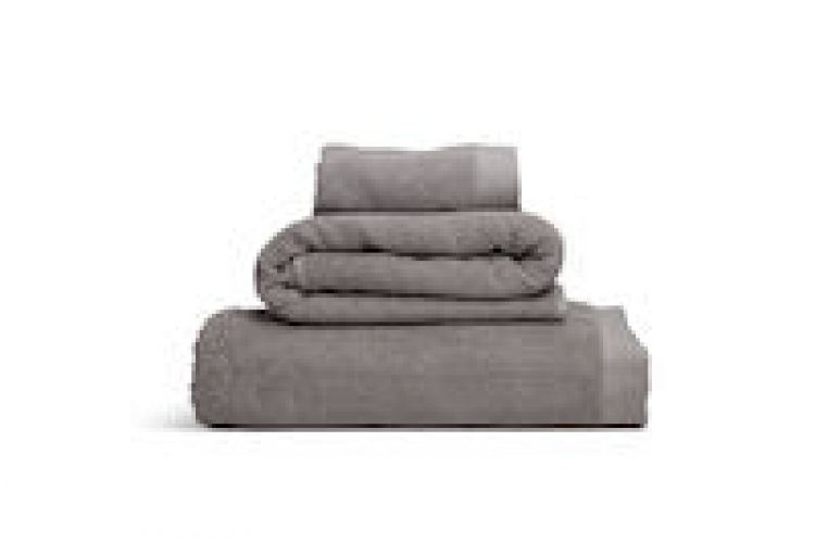 Kosta Linnewäfveri Frotté Bomull/Lin Ljusgrå 70X130 Kosta Linnewäfveri Frotté Bomull/Lin Ljusgrå 70X130