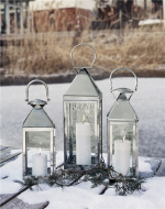 Lord Nelson Ljuslykta Stål Mellan 42cm