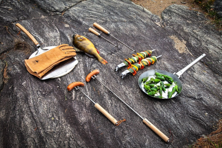 Orrefors Hunting, Meat Flipper 2-Pack, Stål Orrefors Hunting, Meat Flipper 2-Pack, Stål