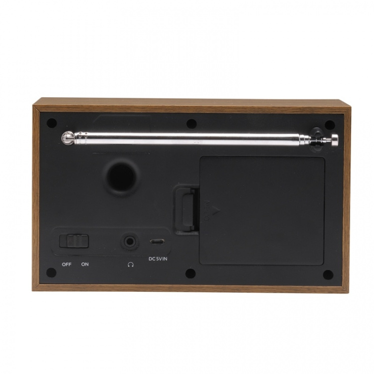 Denver FM/DAB+ Radio Trä/Vit