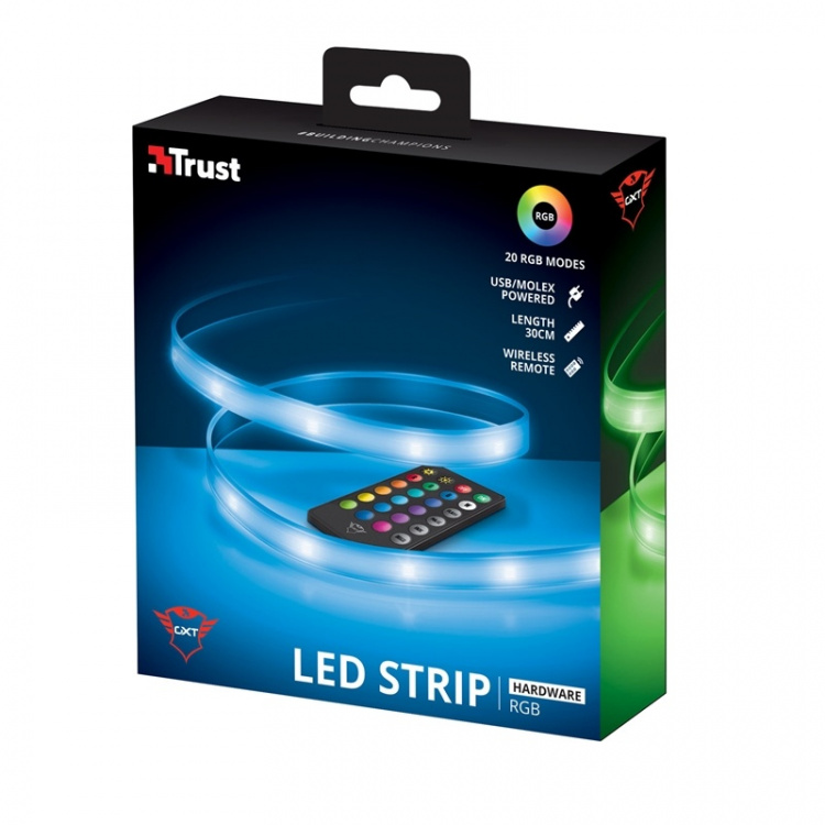 Trust GXT 768 RGB LED-nauha Trust GXT 768 RGB LED-nauha