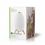 Nedis Bluetooth Kaiutin Tunnelmavalolla | 6 tuntia | Tunnelmallinen | 90 W | Mono | Lämmin Valkoinen / RGB | IPX5 | Linkitettävä | Harmaa / Valkoinen Nedis Bluetooth Kaiutin Tunnelmavalolla | 6 tuntia | Tunnelmallinen | 90 W | Mono | Lämmin Valkoinen / RGB | IPX5 | Linkitettävä | Harmaa / Valkoinen