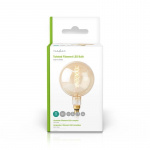 Nedis LED Filamenttilamppu E27 | G200 | 5 W | 280 lm | 2000 K | Himmennettävä | Lämmin Valkoinen | Retrotyylinen | 1 kpl