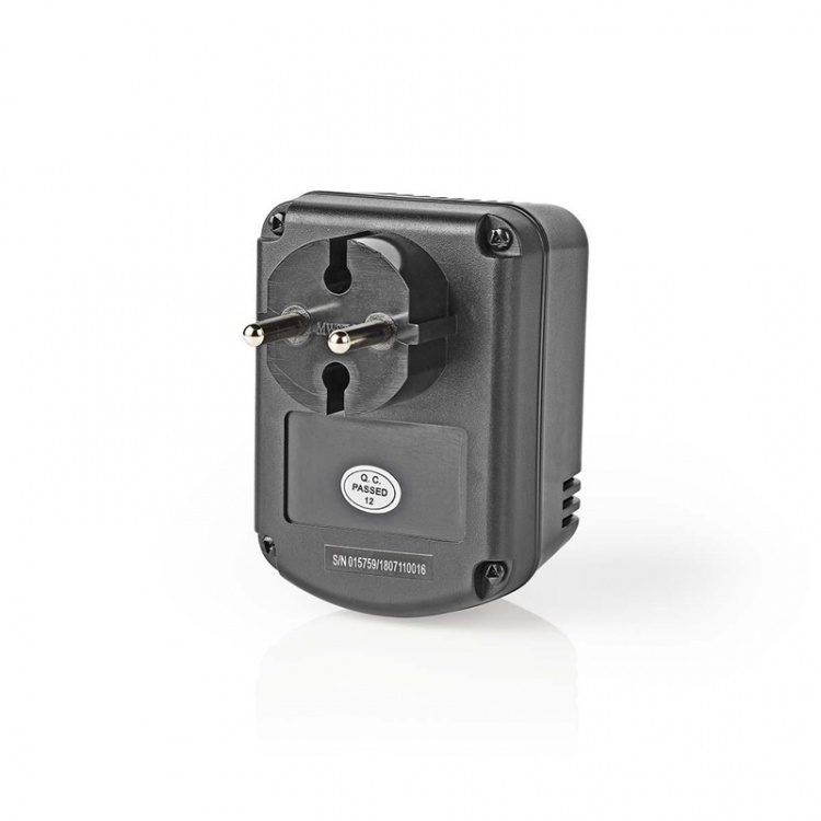 Nedis Tehonmuunnin | Verkkovirtakäyttöinen | 230 V AC 50 Hz | 30 W | Maadoitettu virtaliitin | Musta