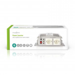 Nedis Invertteri Muunnettu Siniaalto | Tulojännite: 24 V DC | Laitteen lähtövirran liittimet: Type F (CEE 7/3) | 230 V AC 50 Hz | 1000 W | Lähtöliitännän huipputeho: 2400 W | Akkukiinnike | Hopea