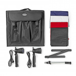 Nedis Photo Studio Sarja | 400 lm | Kokoontaitettava | Tausta sisältyy | Matkalaukku sisältyy | Musta Nedis Photo Studio Sarja | 400 lm | Kokoontaitettava | Tausta sisältyy | Matkalaukku sisältyy | Musta