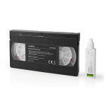 Nedis Kuvapään Puhdistuskasetti | 20 ml | VHS kasetin päät | Musta Nedis Kuvapään Puhdistuskasetti | 20 ml | VHS kasetin päät | Musta