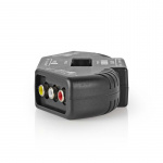 Nedis Komposiittivideokytkin | 3-Porttinen port(s) | Audio- / video- / datayhteyksien syöttö: 3x Composite Video (RWY) | Audio- / video- / datayhteyksien ulostulo: 1x Composite Video (RWY) | 1024x576 | ABS-Muovi | Musta