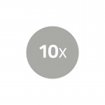 Nedis Tarranauha Kaapeliniputukseen | Muovipussi | Harmaa | 10 kpl Nedis Tarranauha Kaapeliniputukseen | Muovipussi | Harmaa | 10 kpl