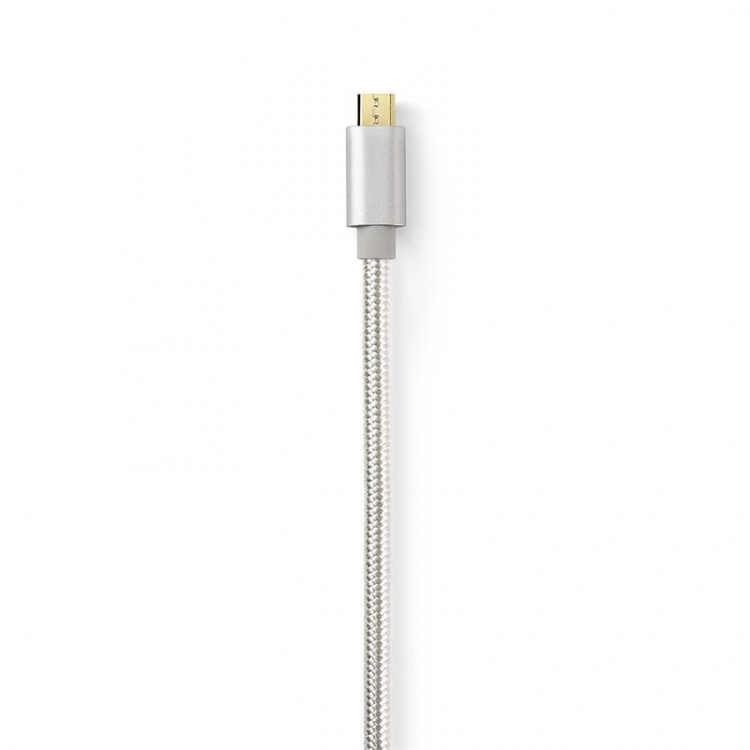 Nedis USB kaapeli | USB 2.0 | USB-C™ Uros | USB Micro-B Uros | 10 W | 480 Mbps | Kullattu | 3.00 m | Pyöreä | Nailon / Punottu | Alumiini | Laatikko kannella ja ikkunalla Nedis USB kaapeli | USB 2.0 | USB-C™ Uros | USB Micro-B Uros | 10 W | 480 Mbps | Kullattu | 3.00 m | Pyöreä | Nailon / Punottu | Alumiini | Laatikko kannella ja ikkunalla