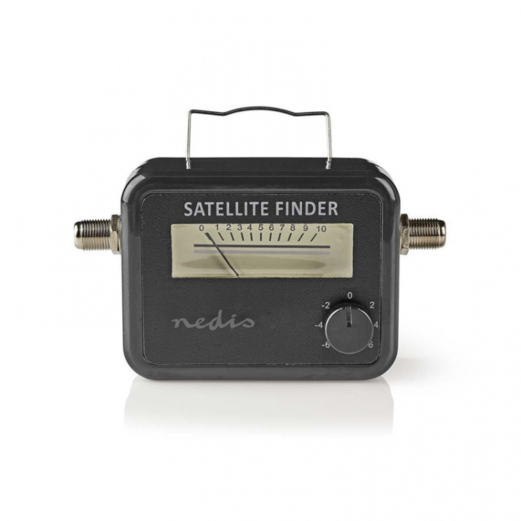 Nedis Satelliitti signaalinvoimakkuusmittari | 950-2400 MHz | Tulon herkkyys: 83 dB | Lähtötaso: 102 dBuV | Musta Nedis Satelliitti signaalinvoimakkuusmittari | 950-2400 MHz | Tulon herkkyys: 83 dB | Lähtötaso: 102 dBuV | Musta