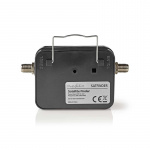 Nedis Satelliitti signaalinvoimakkuusmittari | 950-2400 MHz | Tulon herkkyys: 83 dB | Lähtötaso: 102 dBuV | Musta Nedis Satelliitti signaalinvoimakkuusmittari | 950-2400 MHz | Tulon herkkyys: 83 dB | Lähtötaso: 102 dBuV | Musta