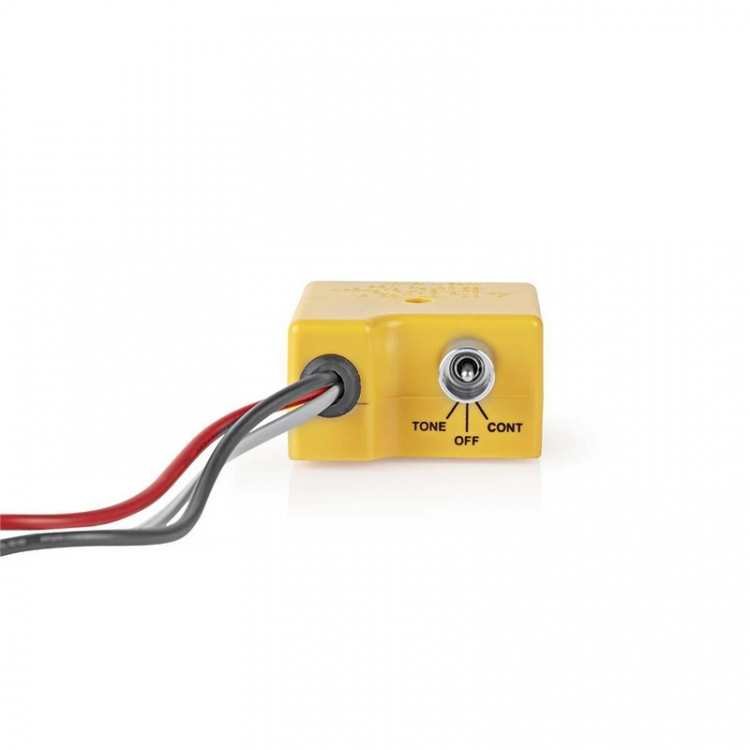 Nedis PC/multimediakaapeli testeri | Äänigeneraattori | LED merkkivalo | Kuulokeliitäntä | Paristokäyttöinen Nedis PC/multimediakaapeli testeri | Äänigeneraattori | LED merkkivalo | Kuulokeliitäntä | Paristokäyttöinen