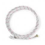 Nedis Nylonpunos Tuloletku | 1/2\'\' | 3/4\'\' | 10 Bar | 90 °C | 2.00 m | Sovellus: Astianpesukone / Pesukone | Nailon | Punainen / Valkoinen