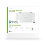 Nedis Jalusta Pesukoneelle / Kuivausrummulle | Laatikko | 150 kg | Valkoinen