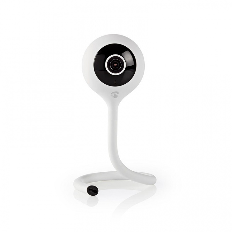 Nedis SmartLife Sisäkamera | Full HD 1080p | MicroSD (ei sisälly) / Pilvipalvelutallennus (valinnainen) | Liiketunnistimella | Yökuvaus | Valkoinen