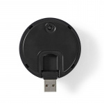 Nedis SmartLife Soittokello | 433 MHz | Tarvikkeet tuotteelle: WIFICDP10GY / WIFICDP30WT / WIFICDP40CWT | USB Virta | 4 ääntä | 5 V DC | Säädettävä äänenvoimakkuus | Musta